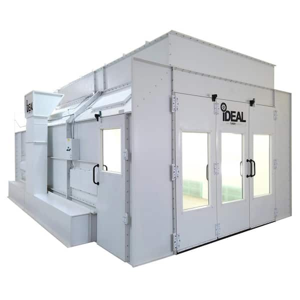 IDEAL Side Down Draft Paint Booth PSB-SDD26B-3PH-230V-AK