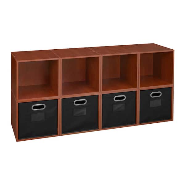 Niche 26 in. H x 52 in. W x 13 in. D Wood 8- Cube Organizer