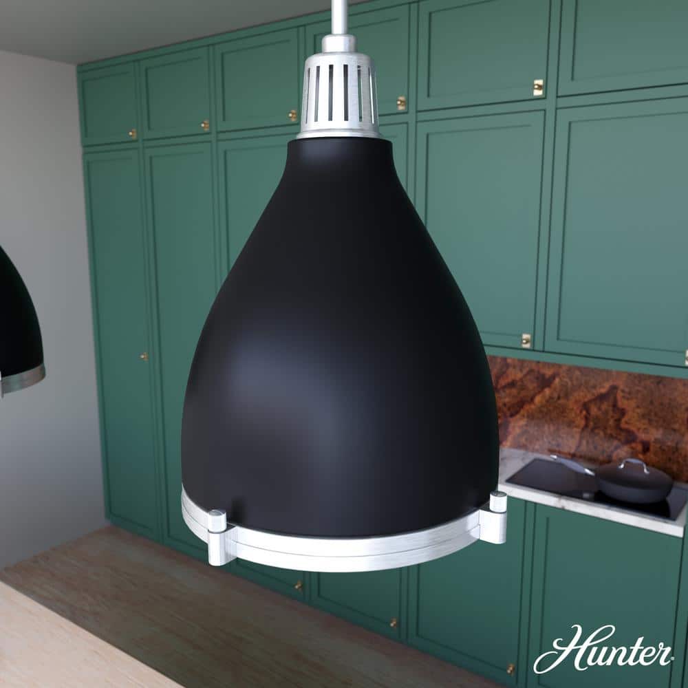 Bluff View 3 Light Flat Matte Black Island Pendant Light with Metal Shade Dining Room Light price history on PriceWatchPro