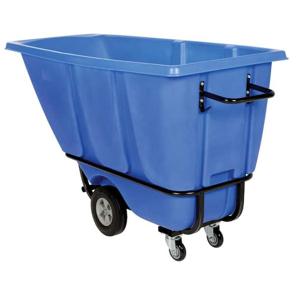 Vestil 1/2 cu. yds. Heavy Duty Tilt Truck - Blue TDT-50-HD-BLUE - The ...