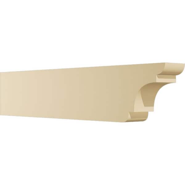 Ekena Millwork Standard New Brighton 3 in. W x 6 in. H x 30 in. D Signature Urethane Rafter Tail Outlooker