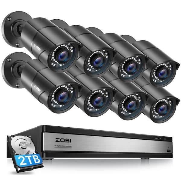 16 camera dvr security hot sale system