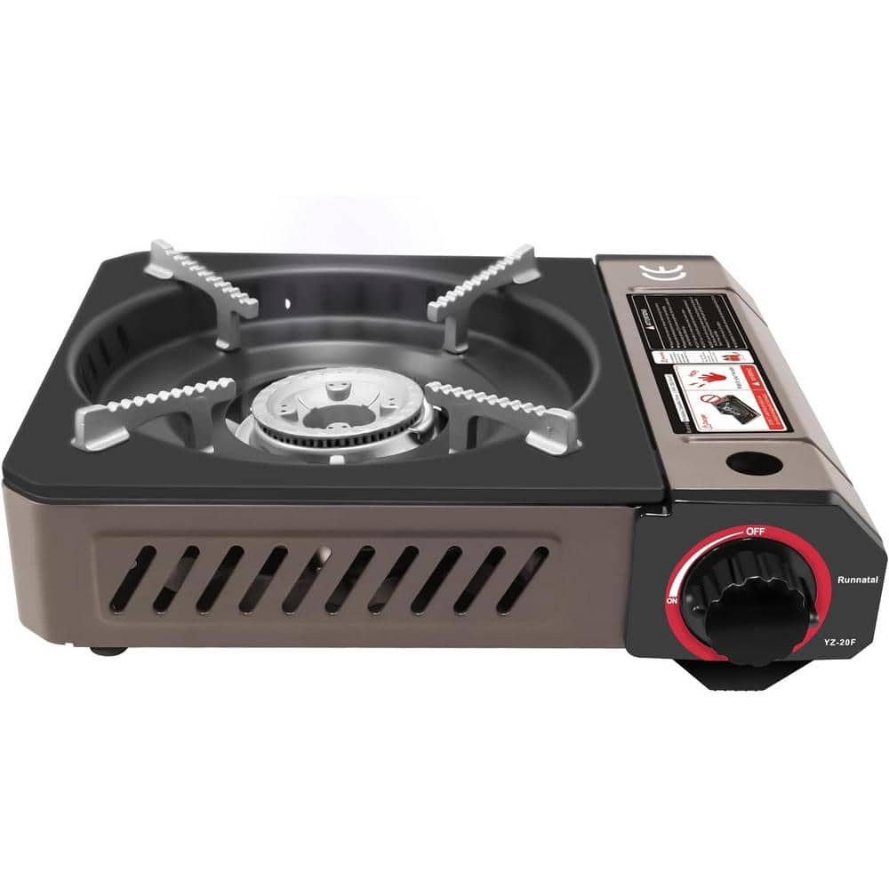 11 in. 1-Burner Burner Grate Gas Cooktop in Black