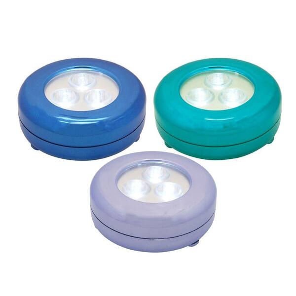 AMERELLE Lite N Up Multi Color LED Night Lights (3-Pack)