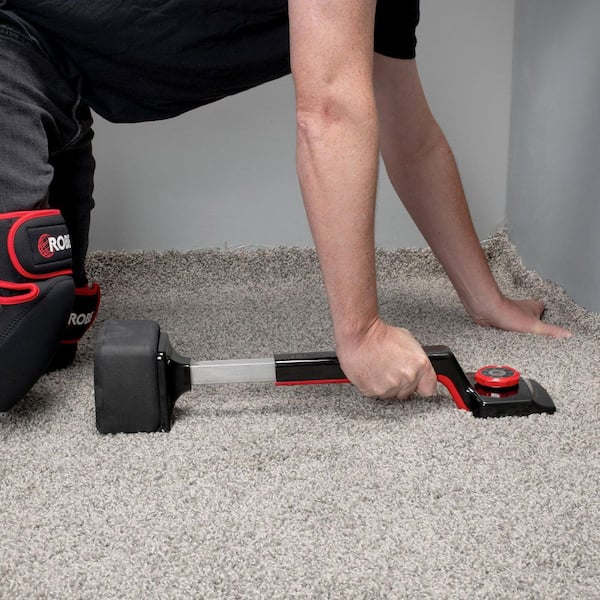 Deluxe High Profile Carpet Knee Kicker with Extra Thick Bumper and Adjustable Length from 17.5 in. to 21.5 in.