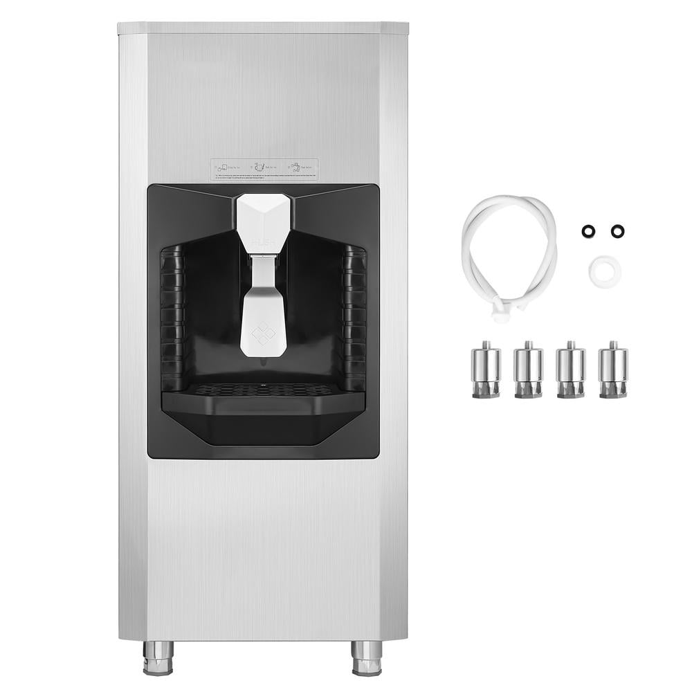 180 lb. Ice Dispenser Bin Storage with Automatic Dispensing and Built-In Crusher, Commercial