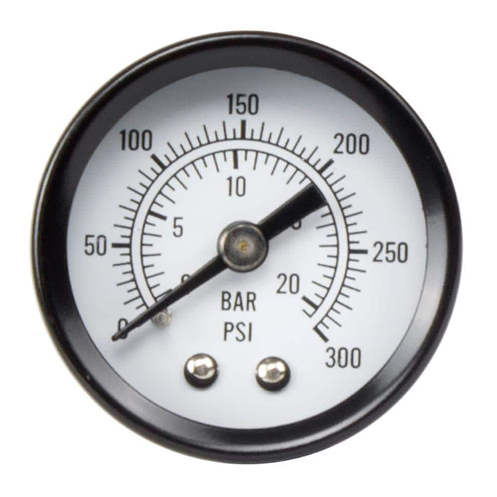 Replacement 1.5 in. Backmount Gauge for Husky Air Compressor E108512 ...