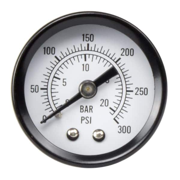 Unbranded Replacement 1.5 in. Backmount Gauge for Husky Air Compressor