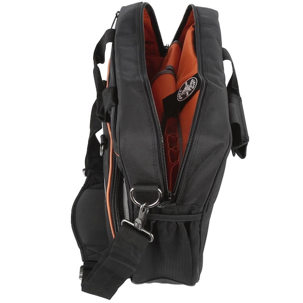 Klein Tools Tool Bag, Tradesman Pro Tech Bag, 22 Pockets w/Laptop