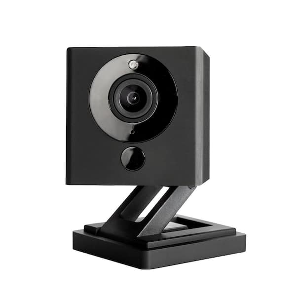 Wyze 1080p Cam HD Wi-Fi Wired Indoor Smart Home Camera, Night Vision 2-Way Mic Alexa Ready Free 14-Day Cloud Storage, Black