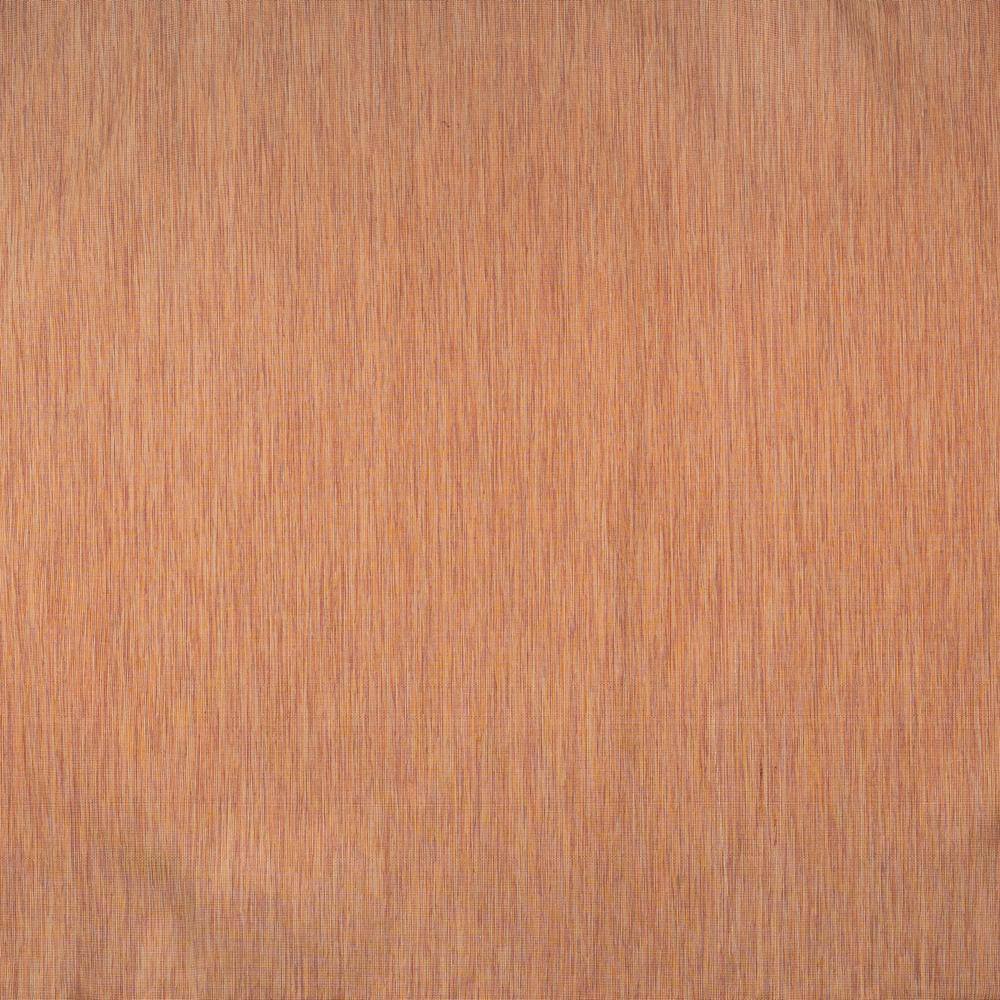 Ethan Modern Flatweave Solid Orange 6' Square Synthetic Rug