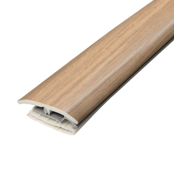 PERFORMANCE ACCESSORIES Walnut Ridge 0.31 in. T x 2 in. W x 78.7 in. L Vinyl 4 in 1 Molding