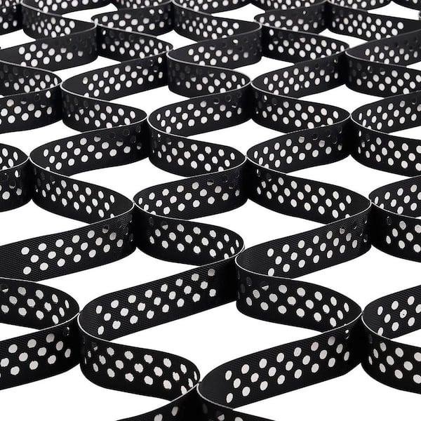 Plastic Gravel Stabilization Grid 2 in. Deep, 17 ft. x 9 ft. Geocell for Soil Erosion Control and Load Support