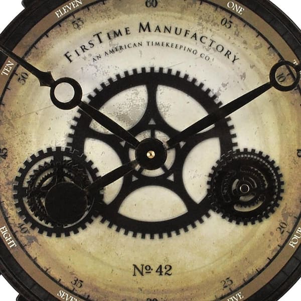 The Gears Clock Wall Clock & Reviews