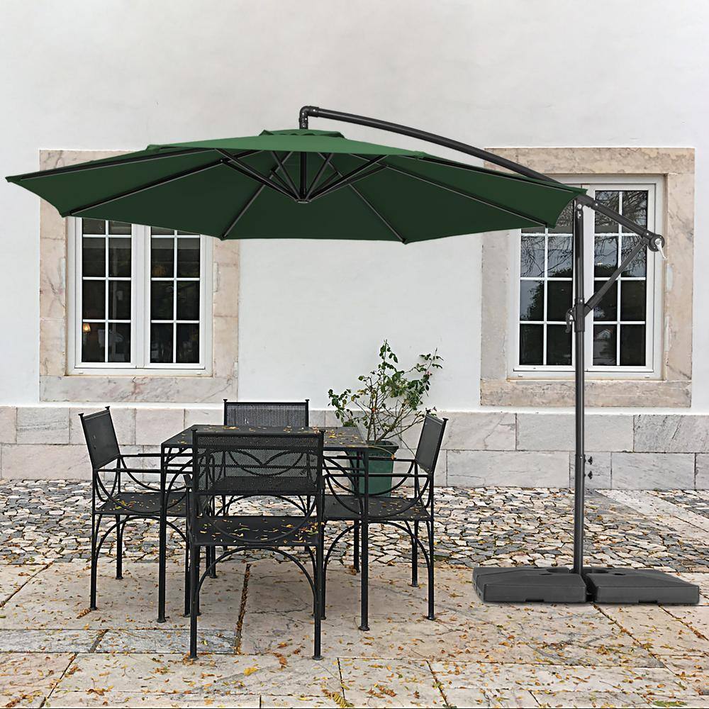 Have a question about JEAREY 10 ft. Steel Cantilever Patio Umbrella