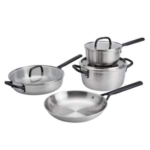 ZWILLING Clad CFX Stainless Steel Nonstick Cookware Set, (10