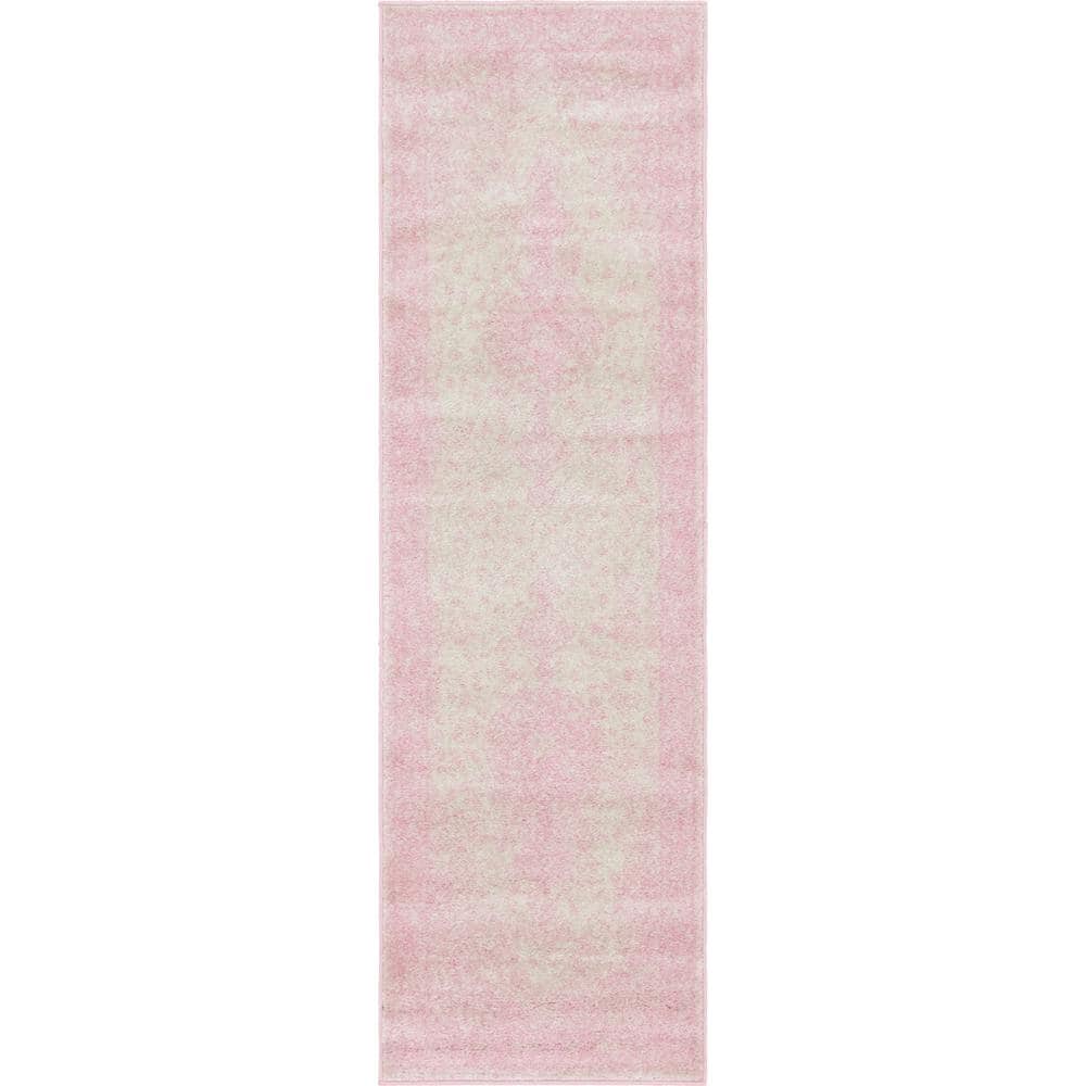 Unique Loom Bromley Midnight Pink 2 ft. x 6 ft. Runner Rug 3144230 ...
