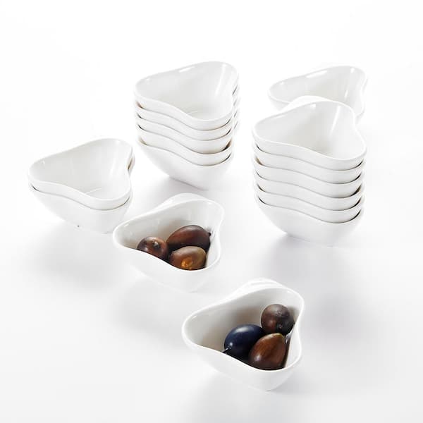 MALACASA 6-Piece Porcelain 7 fl.oz. Square Ramekin Dish Set with Double  Handle BAKE-MINI-006 - The Home Depot