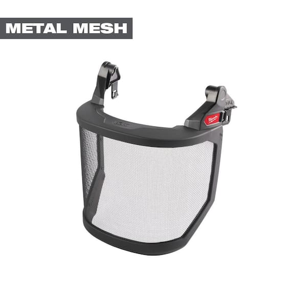 Milwaukee BOLT Full Face Metal Mesh Shield (Safety Helmet No Brim)