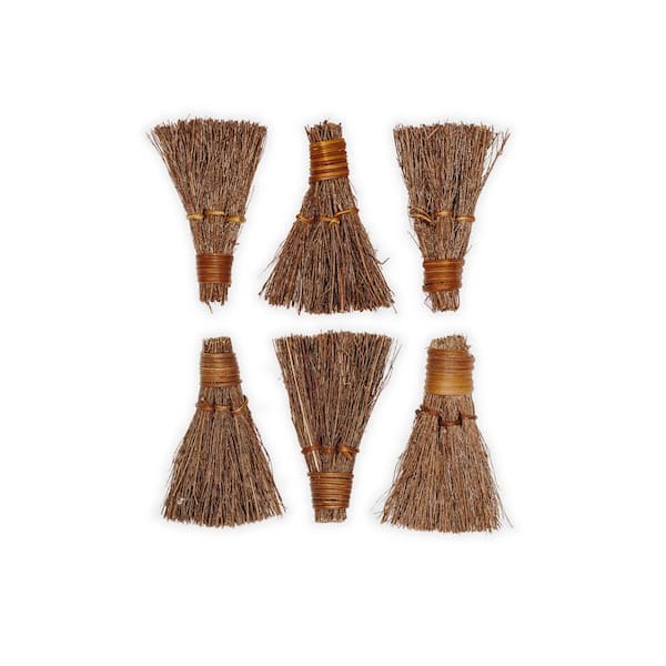 Bindle & Brass 3 in. Cool Pina Colada Scented Broom (6-Pack)
