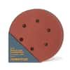 Powertec In Grit Aluminum Oxide Hook And Loop Hole Disc Pack The Home Depot