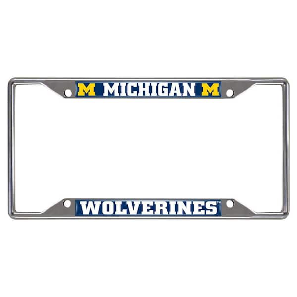 FANMATS NCAA - University of Michigan License Plate Frame