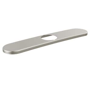 Precept 10-3/8 in. Kitchen Faucet Deck Plate in Stainless