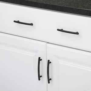 Nimes Collection 3 3/4 in. (96 mm) Matte Black Traditional Cabinet Bar Pull
