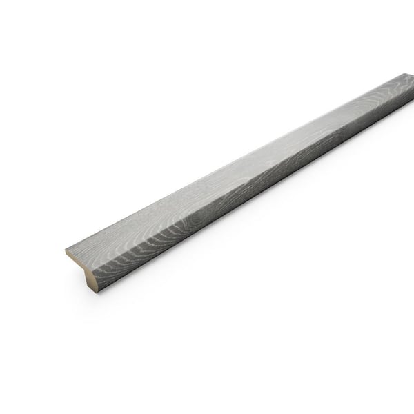OptiWood Glenwood 3/4 in. Thick x 2 in. Width x 78 in. Length Hardwood Overlap Stair Nose Molding