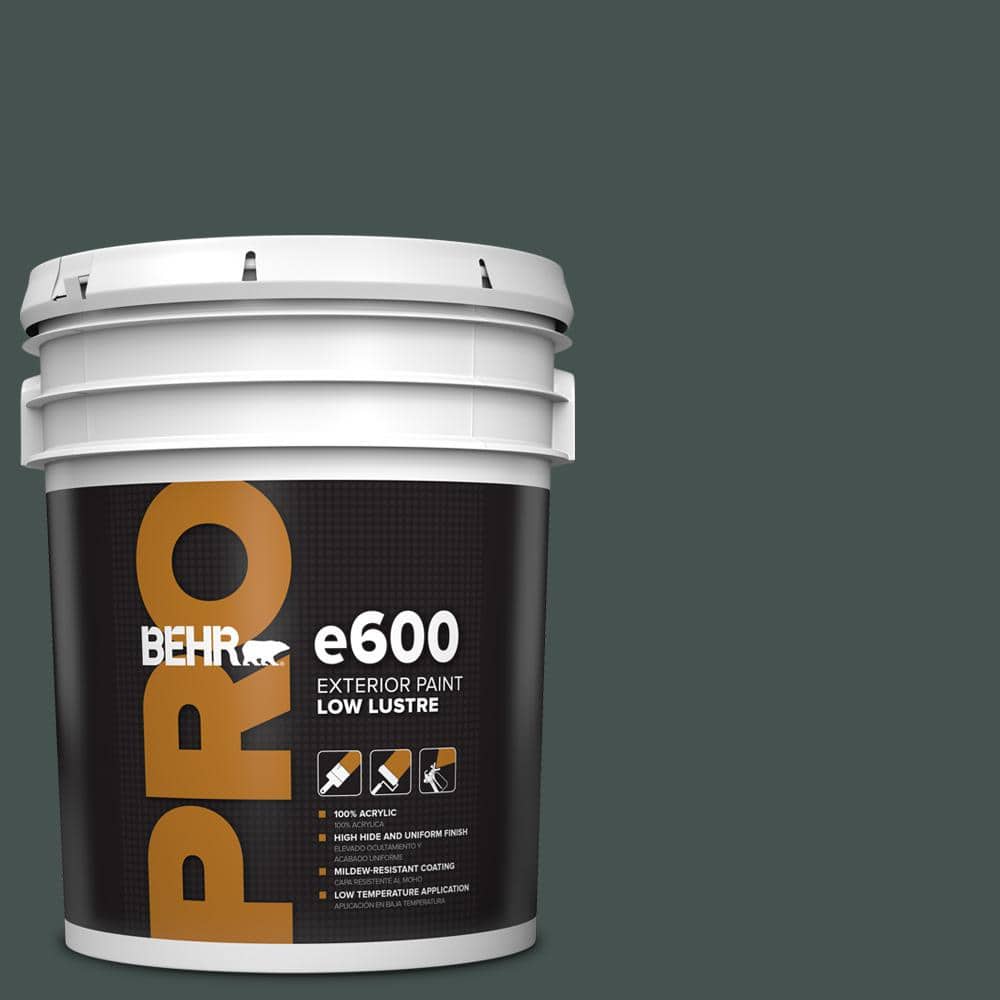 5 gal. #MQ6-44 Black Evergreen Low Luster Exterior Paint price history on PriceWatchPro