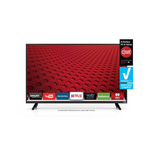 VIZIO E-Series 55 in. Class Full-Array LED 1080p 120 Hz Internet Enabled Smart HDTV with Built-in Wi-Fi