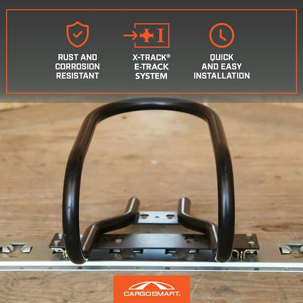 CargoSmart Motorcycle Wheel Chock for E-Track and X-Track 1731