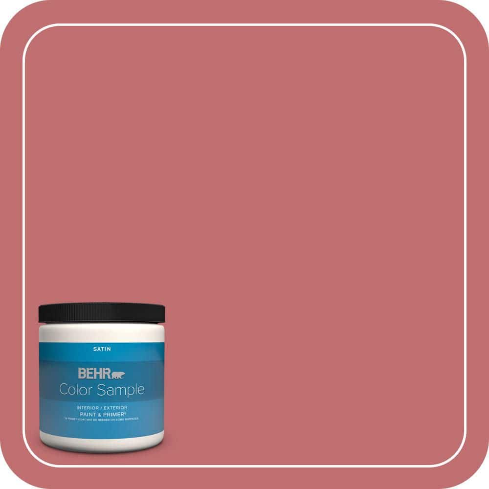 8 oz. Home Decorators Collection #HDC-SP14-8 Art House Pink Satin Enamel Interior/Exterior Paint & Primer Color Sample price history on PriceWatchPro