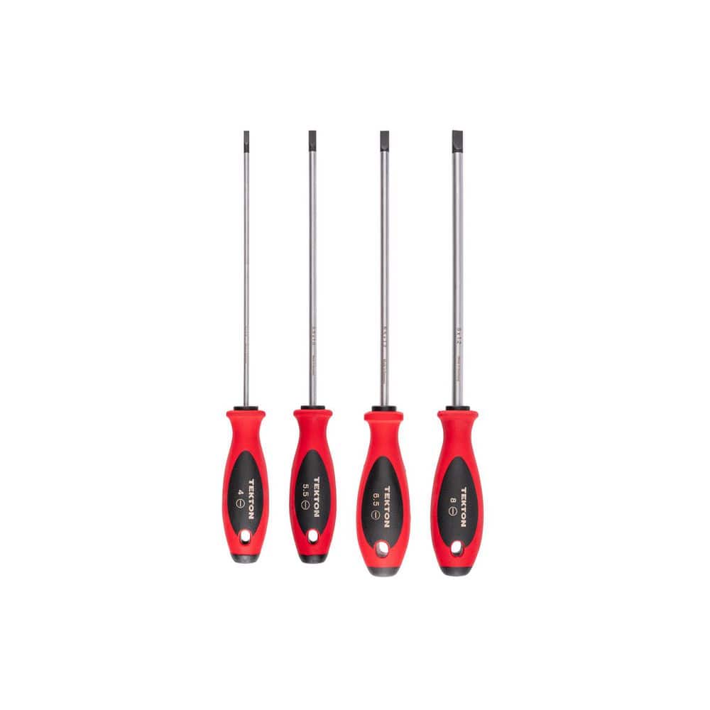 Slotted Screwdriver Set-8 Inch Shanks, 4-Piece (4-8 mm) price history on PriceWatchPro