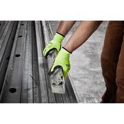 XX-Large High Visibility Level 3 Cut Resistant Polyurethane Dipped Work Gloves