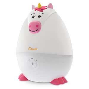 0.5 Gal. Mini Adorable Ultrasonic Cool Mist Humidifier for Small to Medium Rooms up to 250 sq. ft. - Unicorn