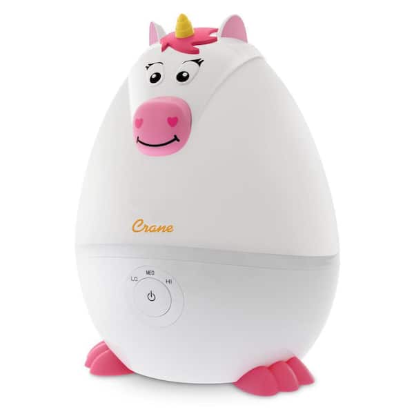 0.5 Gal. Mini Adorable Ultrasonic Cool Mist Humidifier for Small to Medium Rooms up to 250 sq. ft. - Unicorn