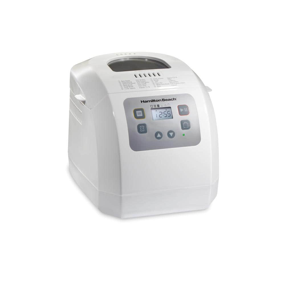 Hamilton Beach 2 lbs. White Bread Maker with 12-Program Cycles