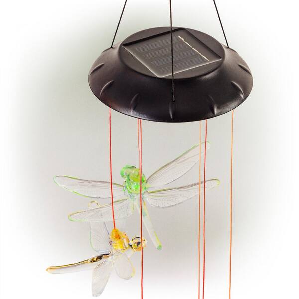 Wind Chime Solar Home Craft Dragonfly Light LED Lamp Waterproof Portable Gift Wind Chime Solar Home Craft Dragonfly Light LED Lamp Waterproof Portable Gift