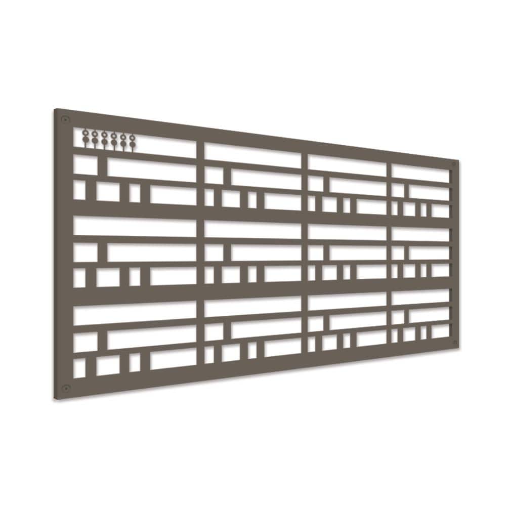 Warmstone Wright Decorative Polyethylene Privacy Lattice Panel 2'x4'