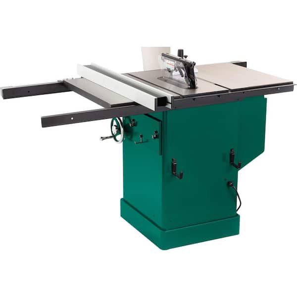 Grizzly Industrial 10 in. HP 220-Volt Cabinet Table Saw G0941 The Home  Depot