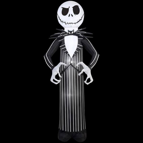 Reviews for Gemmy 7 ft. Inflatable Jack From Nightmare Before Christmas ...