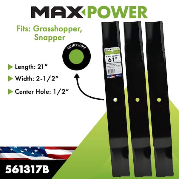 MaxPower MaxPower 561317B 3-Blade Set for 61