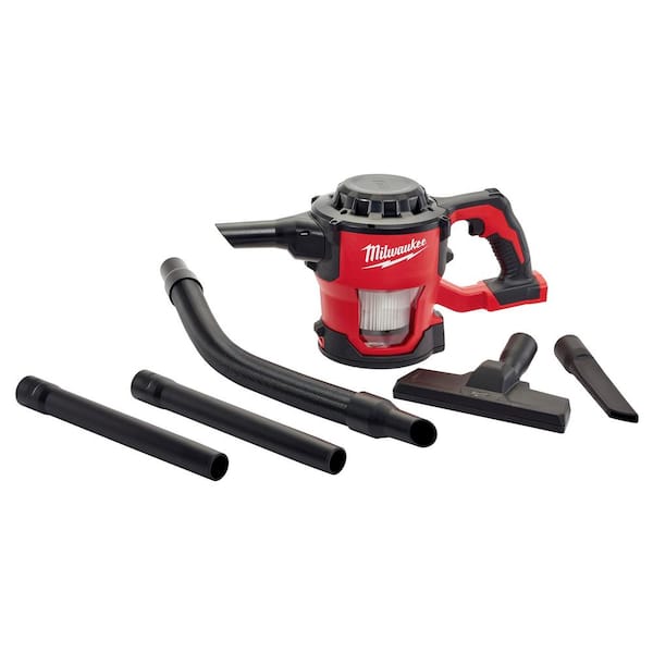 Milwaukee M18 18V Lithium-Ion Cordless Hammer Drill/Impact/Sawzall/Light Combo  Kit (4-Tool) with M18 Compact Vacuum 2696-24-0882-20 The Home Depot