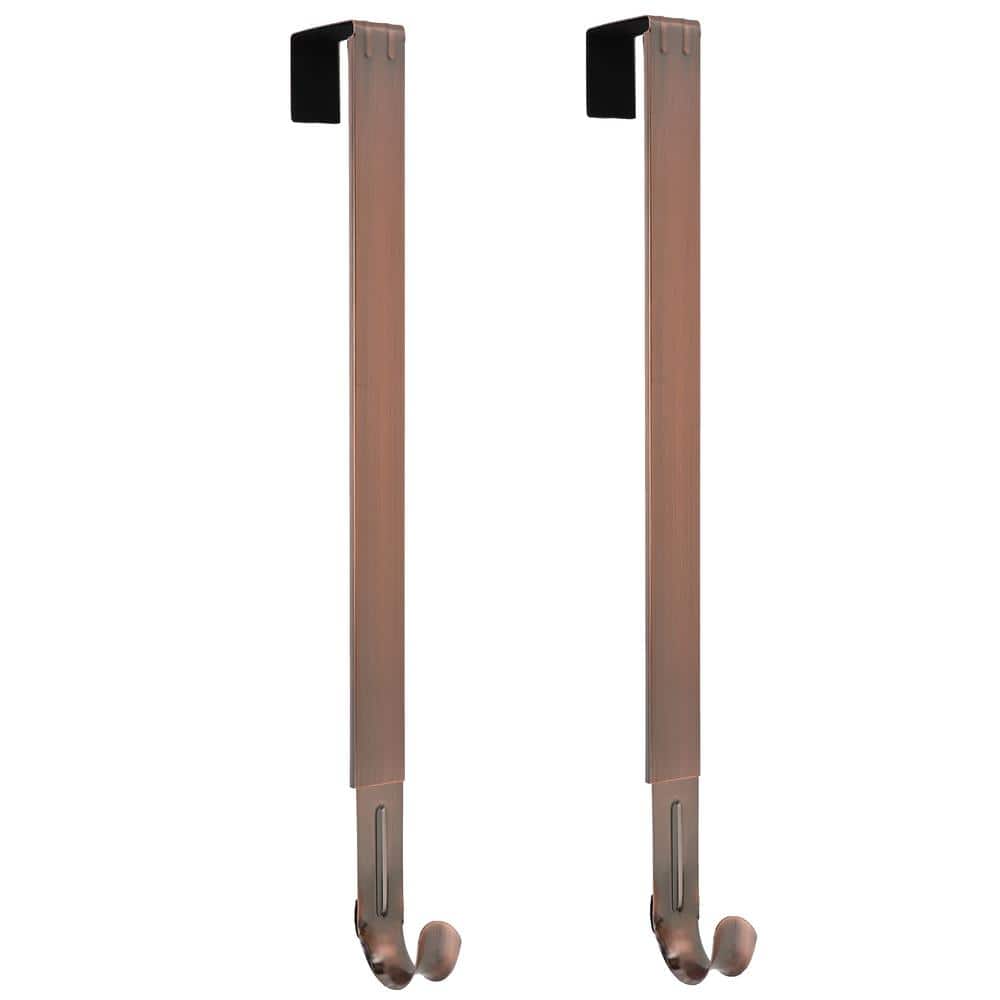 15.75 in. Oil-Rubbed Bronze Metal Adjustable Wreath Hanger (2-Pack) price history on PriceWatchPro
