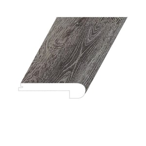 Romulus Celestial Shadow 1 in. Thick x 4.5 in. Wide x 94.5 in. Length Vinyl Flush Stair Nose Molding