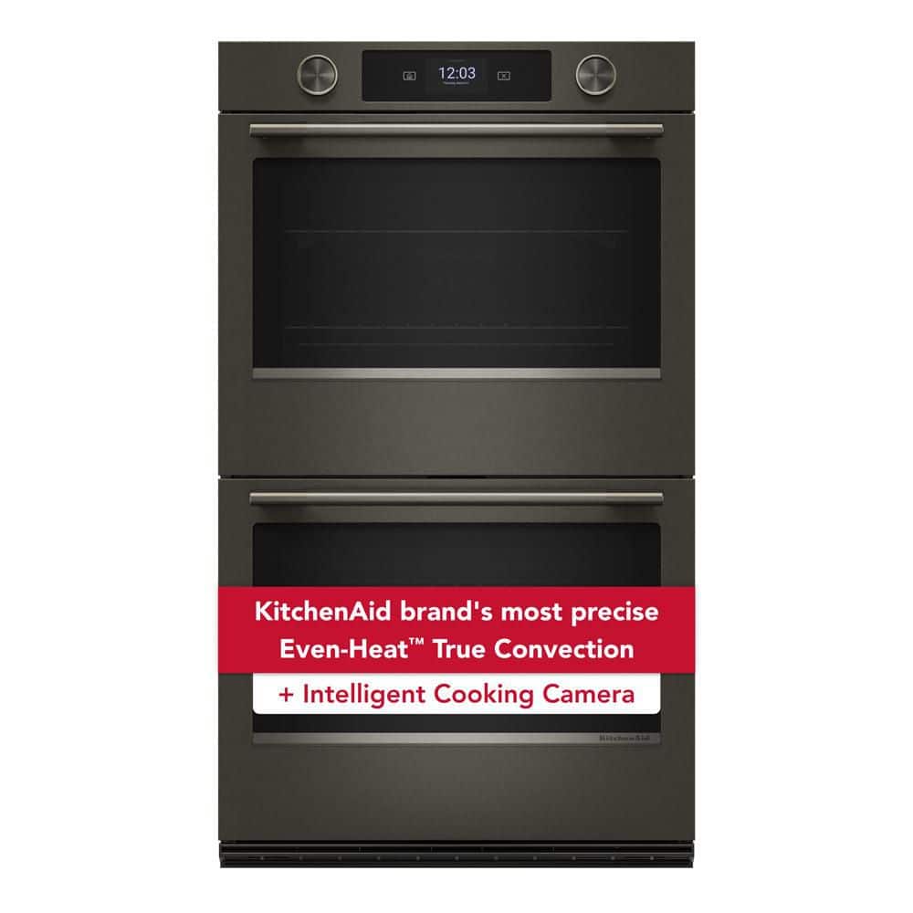 KitchenAid 30 in. Smart Double Electric Wall Oven with Intelligent