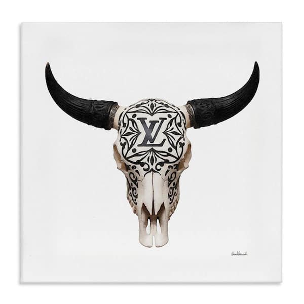Stupell Industries Southwestern Glam Skull by Amanda Greenwood Unframed Animal Graphic Art Print 17 in. x 17 in.
