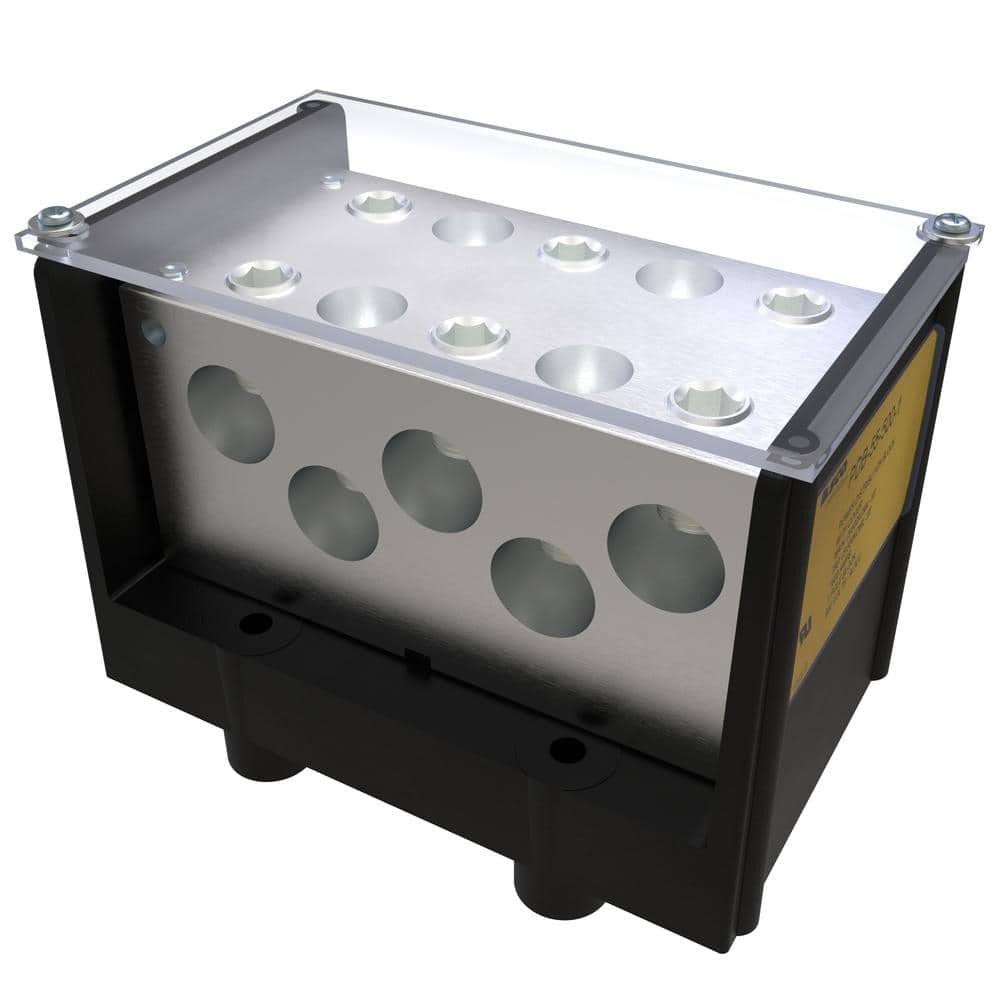 ILSCO Power Distribution Block Connector, Line Conductor Range 5003/0