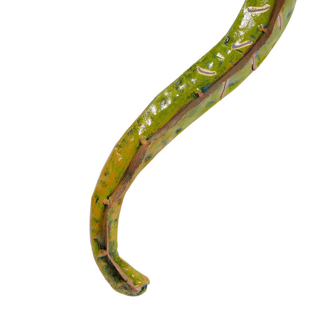 Colorful Metal Climbing Gecko Wall Sculpture, 28" x 13"